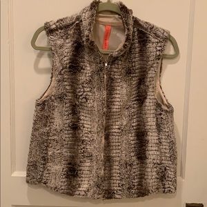 Eight Sixty Faux Fur vest